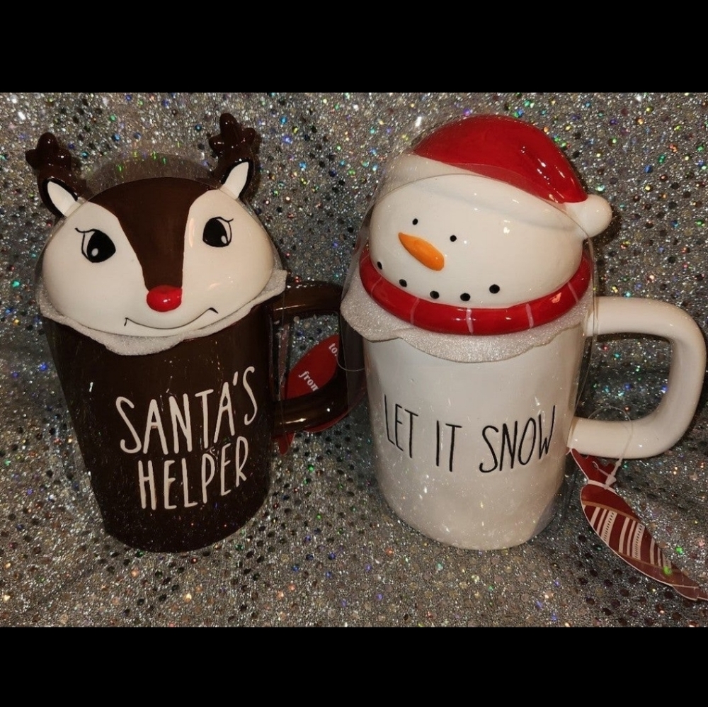 2 super cute mugs